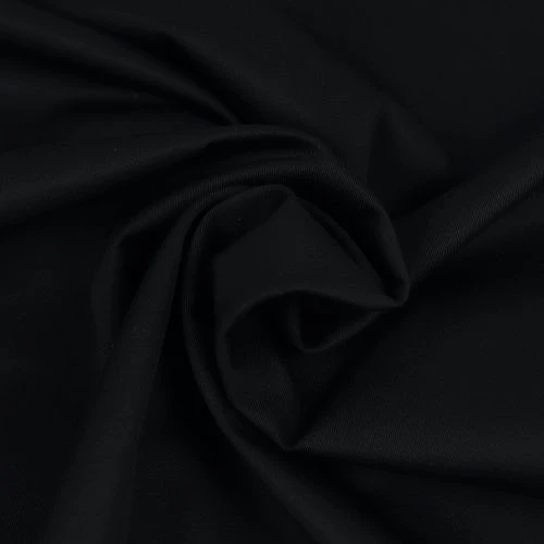 ORGANIC COTTON STRETCH TWILL In Black Von Mind The MAKER 5 ORGANIC COTTON STRETCH TWILL In Black Von Mind The MAKER – Bild 3