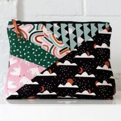 Bio Babycord Stoff Sky Show Von Cloud9 -Textile Fabrics Show von Cloud9 Bio Babycord Stoff 2164 4