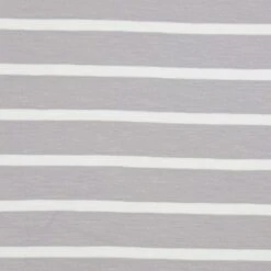Bio Jersey Stoff Mit Streifen Hellgrau Weiß Als Ringeljersey -Textile Fabrics Stoff mit Streifen hellgrau weiss als 848 2