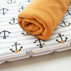 Bio Bündchen Stoff Uni Messing Stoffonkel 7 Bio Bündchen Stoff Uni Messing Stoffonkel -Textile Fabrics Stoff uni messing Stoffonkel Bio Buendchen 642 2