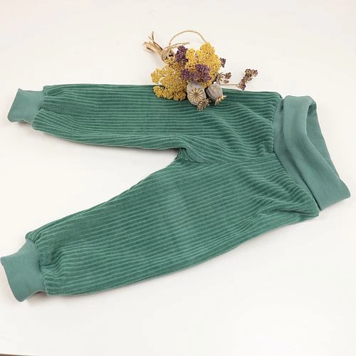 Bio Bündchen Stoff Uni Staubgrün Stoffonkel 5 Bio Bündchen Stoff Uni Staubgrün Stoffonkel – Bild 3