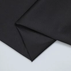 ORGANIC COTTON STRETCH TWILL In Black Von Mind The MAKER 10 ORGANIC COTTON STRETCH TWILL In Black Von Mind The MAKER -Textile Fabrics TWILL in Black von mind the 2306 3
