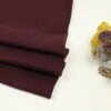 TWO FACE CODA INTERLOCK In Maroon Von Meet Milk -Textile Fabrics TWO FACE CODA INTERLOCK in Maroon 1322 0