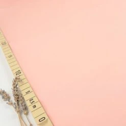 Uni Bio Popeline Candy Cotton In Coral Rose Von Verhees