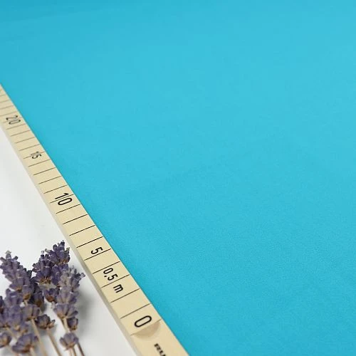 Uni Bio Popeline Hellpetrol Von Amandine Cha 3 Uni Bio Popeline Hellpetrol Von Amandine Cha