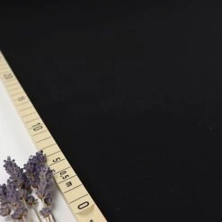 Uni Bio Popeline Schwarz Von Amandine Cha