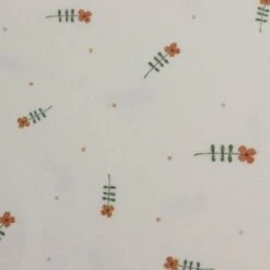 Bio Jersey Watercolour Flowers In Off White -Textile Fabrics Watercolour Flowers in off white Bio 1711 2