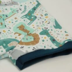 Bio Bündchen Stoff Uni Petrol Blau "water By Night" Stoffonkel -Textile Fabrics blau water by night Stoffonkel Bio 423 5