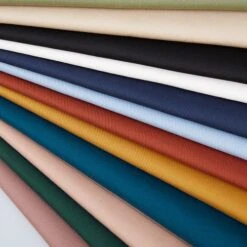 ORGANIC COTTON STRETCH TWILL In Creamy White Von Mind The MAKER -Textile Fabrics in Creamy White von mind the 2308 4