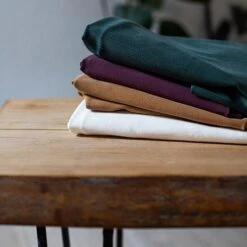 SOFT STRETCH TWILL In Deep Green Von Meet Milk -Textile Fabrics in Deep Green von Meet Milk 2197 3