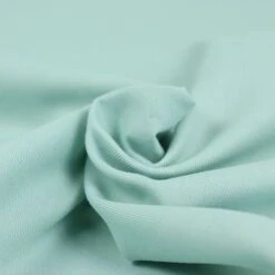 Bio Chambray Uni Mintgrün Von Amandine Cha -Textile Fabrics mintgruen von Amandine Cha Bio Chambray 1351 3