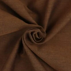 Bio Chambray Uni Mordoré Zwiebackbraun Von Amandine Cha -Textile Fabrics uni Mordore Zwiebackbraun von Amandine Cha 1189 2