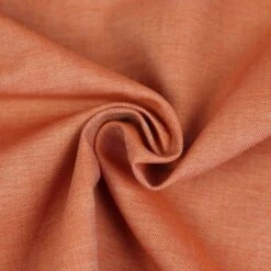 Bio Chambray Uni Roux Von Amandine Cha -Textile Fabrics uni Roux von Amandine Cha Bio 1456 2