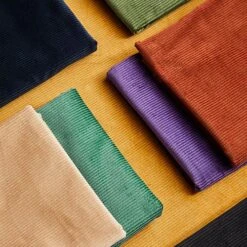 Bio Genuacord Organic Kora Corduroy Von Mind The Maker In Dry Mustard -Textile Fabrics von Mind the Maker in Dry 1943 5